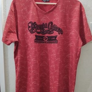 Liquid Coulter Surf Academy Shirt Women's Size XL V Neck